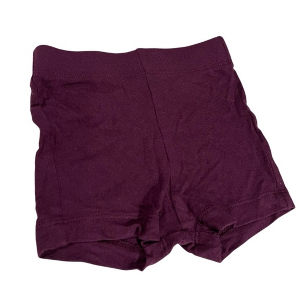 Kate Quinn Modal Wine Bike Shorts Size 6-12 months